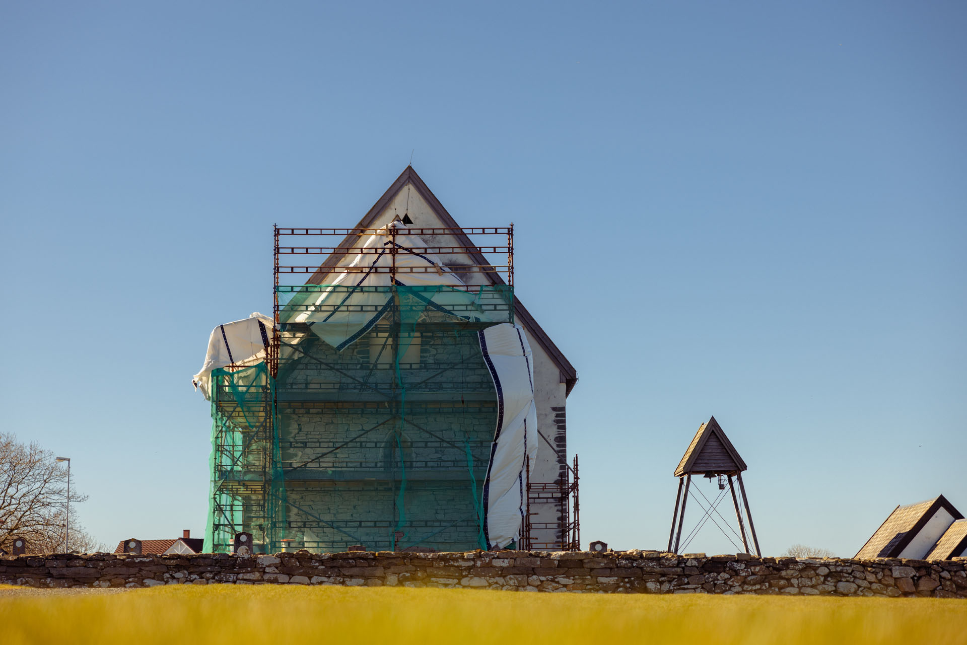 Murmester Meling og arbeid Sørbø kirke